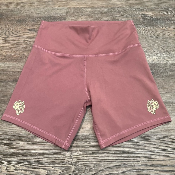 Darc Sport Pants - Darc Sport She Wolves Women's Mauve Pink High-Waisted Shorts Medum 14/500